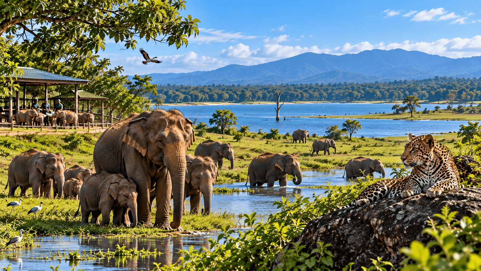 Udawalawe: A Day of Wildlife & Elephants